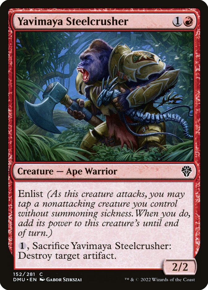 Yavimaya Steelcrusher (152) - Dominaria United (DMU)