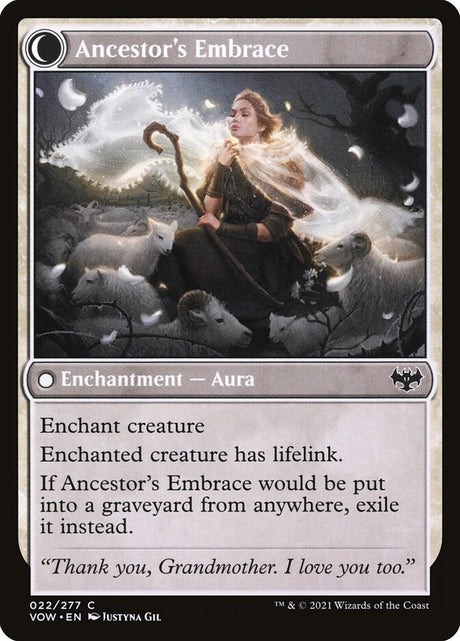 Kindly Ancestor // Ancestor's Embrace (22) - Innistrad: Crimson Vow (VOW)