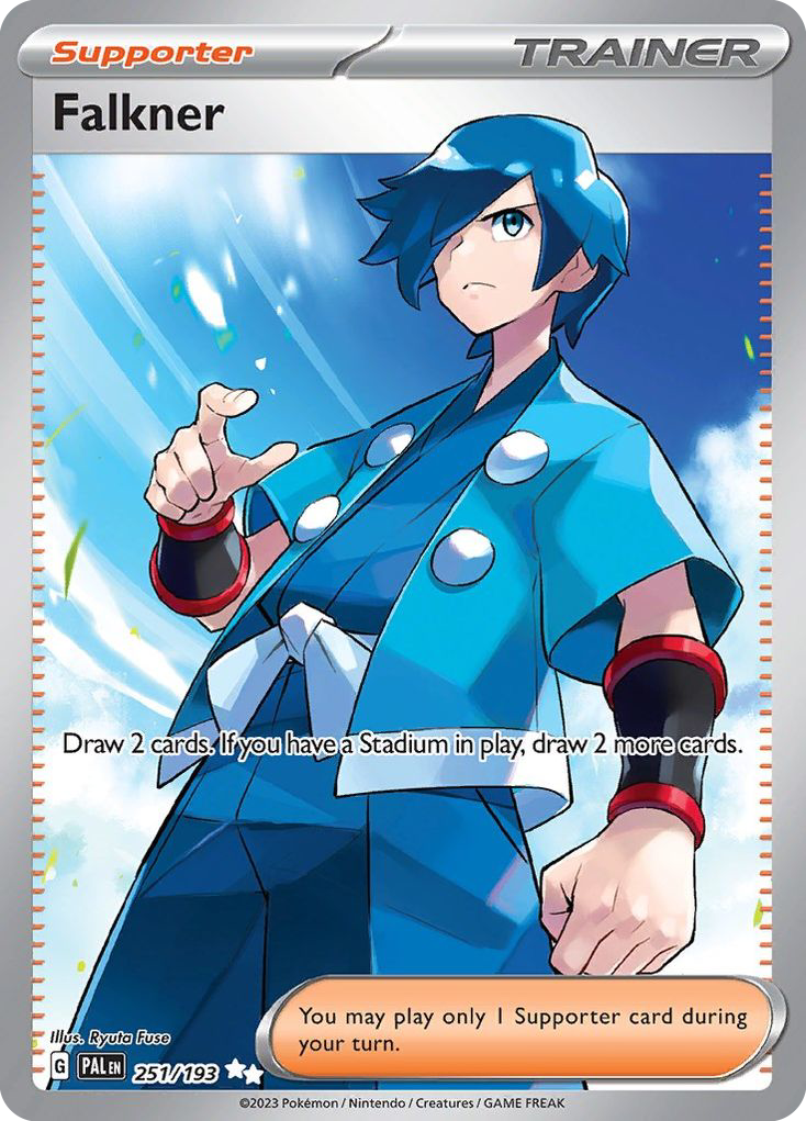 Falkner (251/193) - [Full Art] Paldea Evolved (PAL)