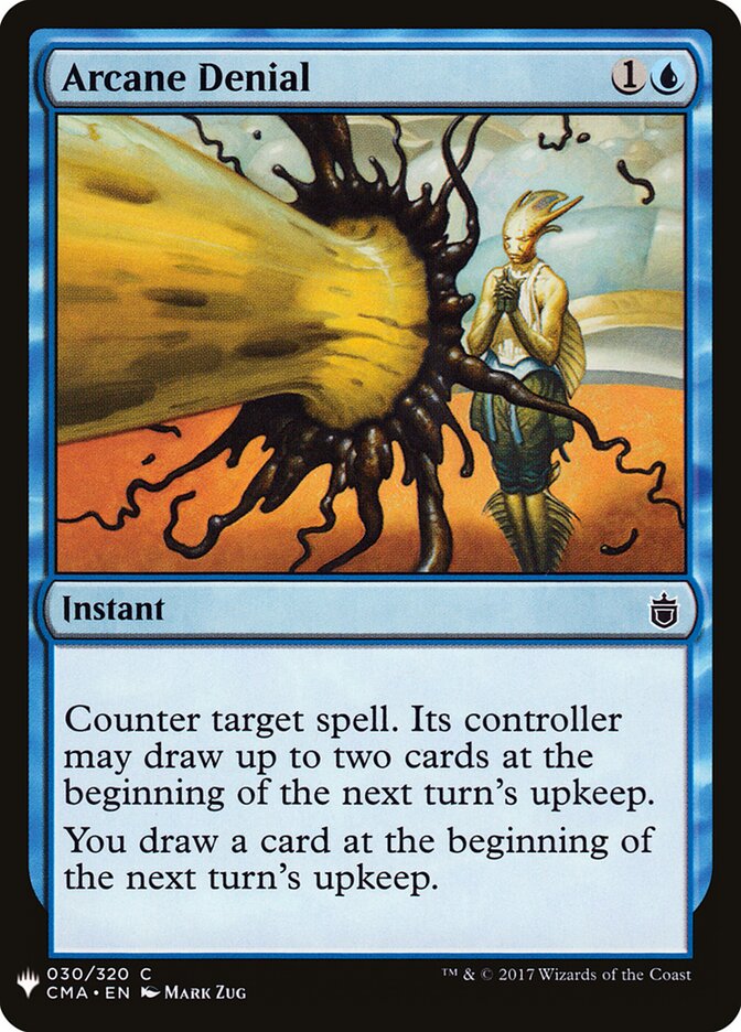 Arcane Denial (CMA-30) - The List (PLST)
