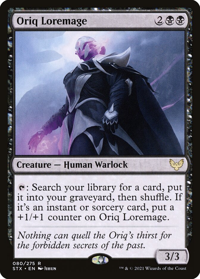 Oriq Loremage (80) - Strixhaven: School of Mages (STX)