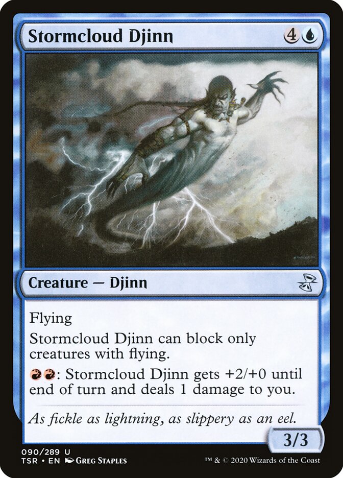 Stormcloud Djinn (90) - Time Spiral Remastered (TSR)