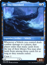 Cosima, God of the Voyage // The Omenkeel (50s) - Kaldheim Promos (PKHM)