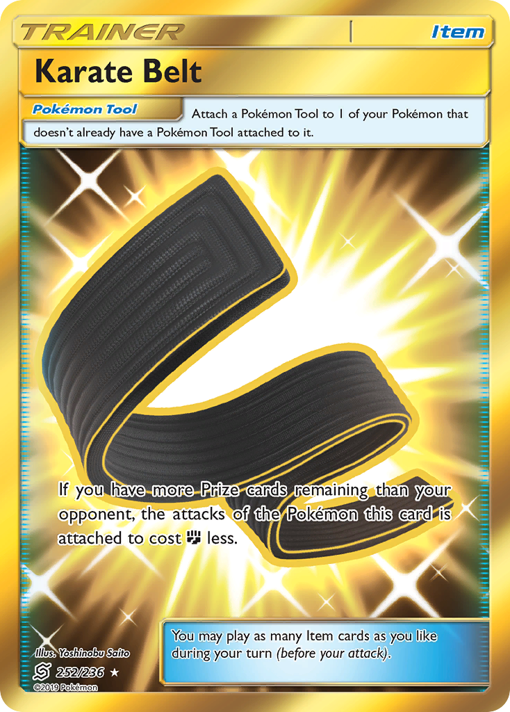 Karate Belt (252/236) - [Secret Rare] Unified Minds (UNM)