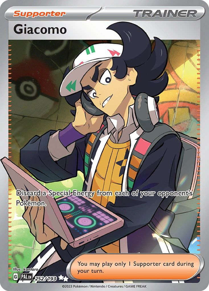 Giacomo (252/193) - [Full Art] Paldea Evolved (PAL)