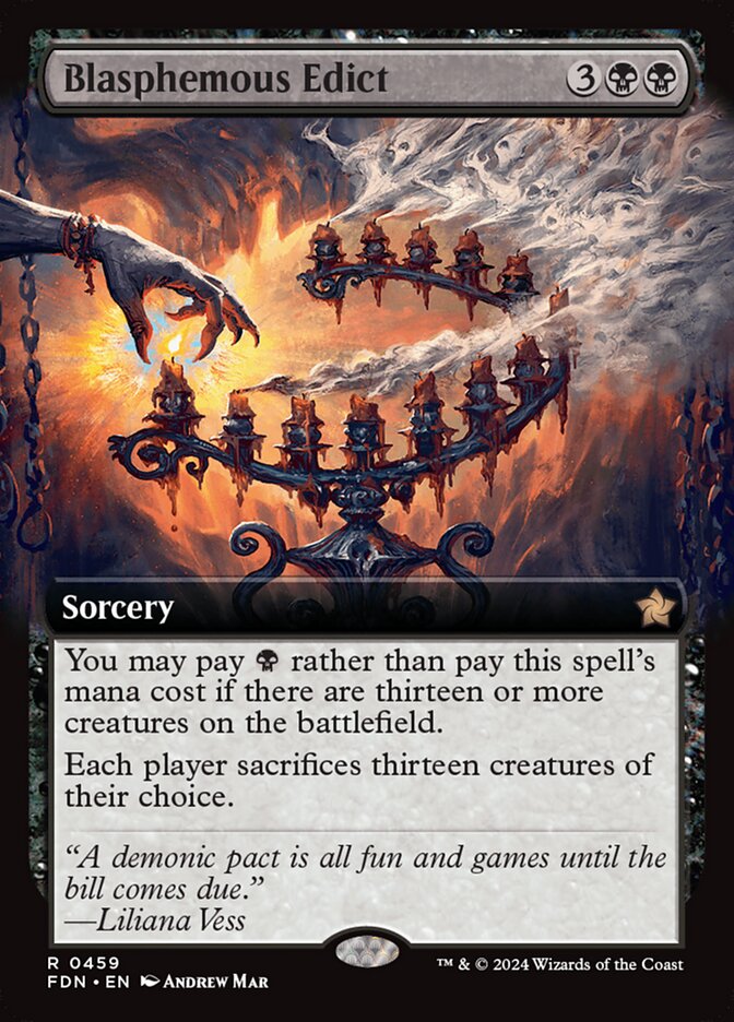 Blasphemous Edict - [Extended Art] Foundations (FDN)