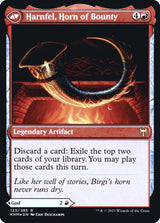 Birgi, God of Storytelling // Harnfel, Horn of Bounty (123s) - Kaldheim Promos (PKHM)