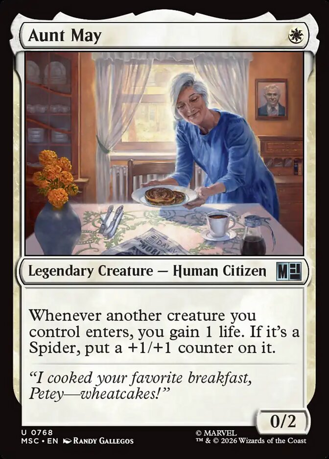 Aunt May (768) - Marvel Super Heroes Commander (MSC)
