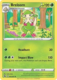 Breloom (5) - SWSH08: Fusion Strike (SWSH08)