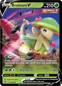 Breloom V (6) - SWSH08: Fusion Strike (SWSH08)