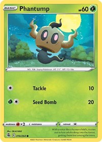 Phantump (16) - SWSH08: Fusion Strike (SWSH08)