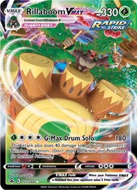Rillaboom VMAX (23) - SWSH08: Fusion Strike (SWSH08)