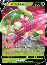 Tsareena V (21) - SWSH08: Fusion Strike (SWSH08)