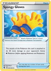 Spongy Gloves (243) - SWSH08: Fusion Strike (SWSH08)