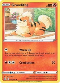 Growlithe (32) - SWSH08: Fusion Strike (SWSH08)