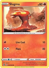 Slugma (34) - SWSH08: Fusion Strike (SWSH08)