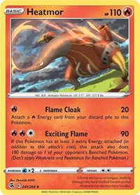Heatmor (41) - SWSH08: Fusion Strike (SWSH08)