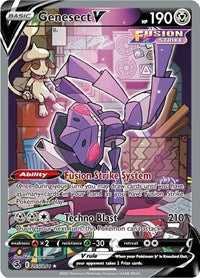 Genesect V (Alternate Full Art) (255) - SWSH08: Fusion Strike (SWSH08)