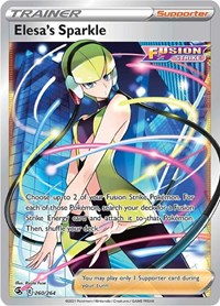 Elesa's Sparkle (Full Art) (260) - SWSH08: Fusion Strike (SWSH08)