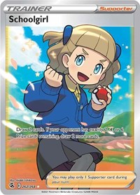 Schoolgirl (Full Art) (262) - SWSH08: Fusion Strike (SWSH08)