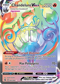 Chandelure VMAX (Secret) (265) - SWSH08: Fusion Strike (SWSH08)