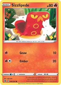 Sizzlipede (46) (46) - SWSH08: Fusion Strike (SWSH08)