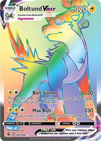 Boltund VMAX (Secret) (267) - SWSH08: Fusion Strike (SWSH08)