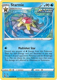 Starmie (53) - SWSH08: Fusion Strike (SWSH08)