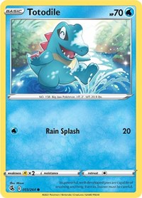 Totodile (55) - SWSH08: Fusion Strike (SWSH08)