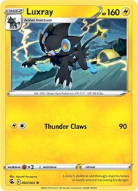 Luxray (93) - SWSH08: Fusion Strike (SWSH08)