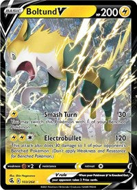 Boltund V (103) - SWSH08: Fusion Strike (SWSH08)