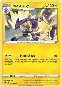 Toxtricity (107) (107) - SWSH08: Fusion Strike (SWSH08)