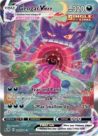 Gengar VMAX Alternate Art Secret (271) - SWSH08: Fusion Strike (SWSH08)