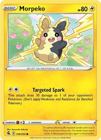 Morpeko (109) (109) - SWSH08: Fusion Strike (SWSH08)