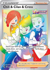 Chili & Cilan & Cress (Secret) (273) - SWSH08: Fusion Strike (SWSH08)