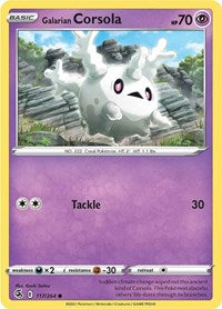 Galarian Corsola (117) - SWSH08: Fusion Strike (SWSH08)