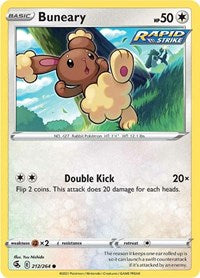 Buneary (212) - SWSH08: Fusion Strike (SWSH08)