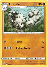 Graveler (136) - SWSH08: Fusion Strike (SWSH08)