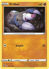 Drilbur (147) - SWSH08: Fusion Strike (SWSH08)