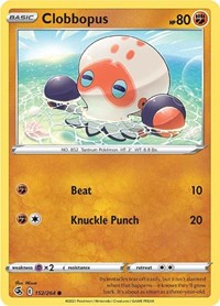 Clobbopus (152) - SWSH08: Fusion Strike (SWSH08)