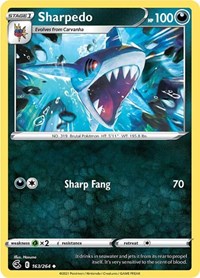 Sharpedo (163) - SWSH08: Fusion Strike (SWSH08)