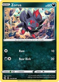 Zorua (170) - SWSH08: Fusion Strike (SWSH08)