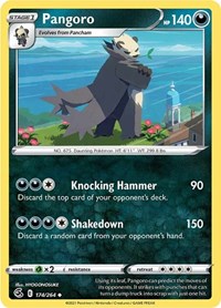 Pangoro (174) - SWSH08: Fusion Strike (SWSH08)