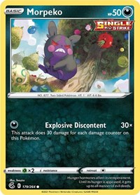 Morpeko (179) (179) - SWSH08: Fusion Strike (SWSH08)