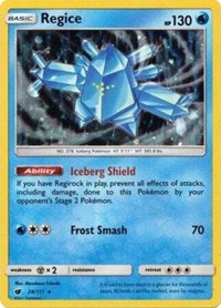 Regice Cosmos Holo (28) - SM Promos (SMP)