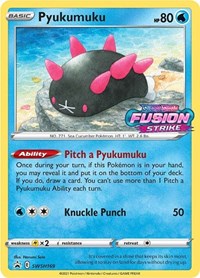 Pyukumuku - SWSH169 (Prerelease) (SWSH169) - SWSH: Sword & Shield Promo Cards (SWSD)
