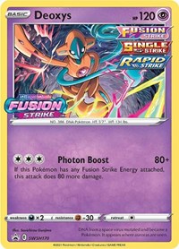 Deoxys - SWSH170 (Prerelease) (SWSH170) - SWSH: Sword & Shield Promo Cards (SWSD)