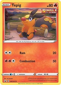 Tepig - (SWSH172) - SWSH: Sword & Shield Promo Cards (SWSD)