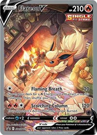Flareon V - (SWSH179) - SWSH: Sword & Shield Promo Cards (SWSD)