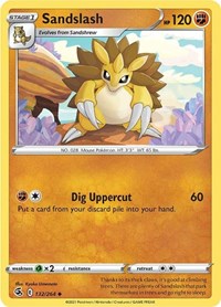 Sandslash (132) - SWSH08: Fusion Strike (SWSH08)